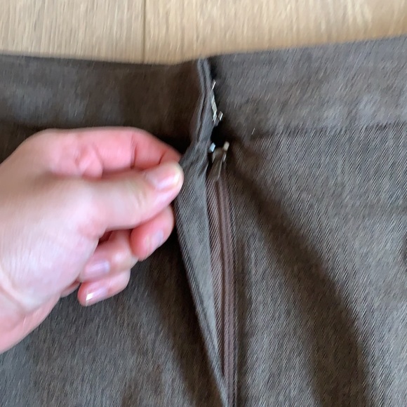 BOGO Dark Brown Esprit pencil skirt size 10 - Picture 2 of 5